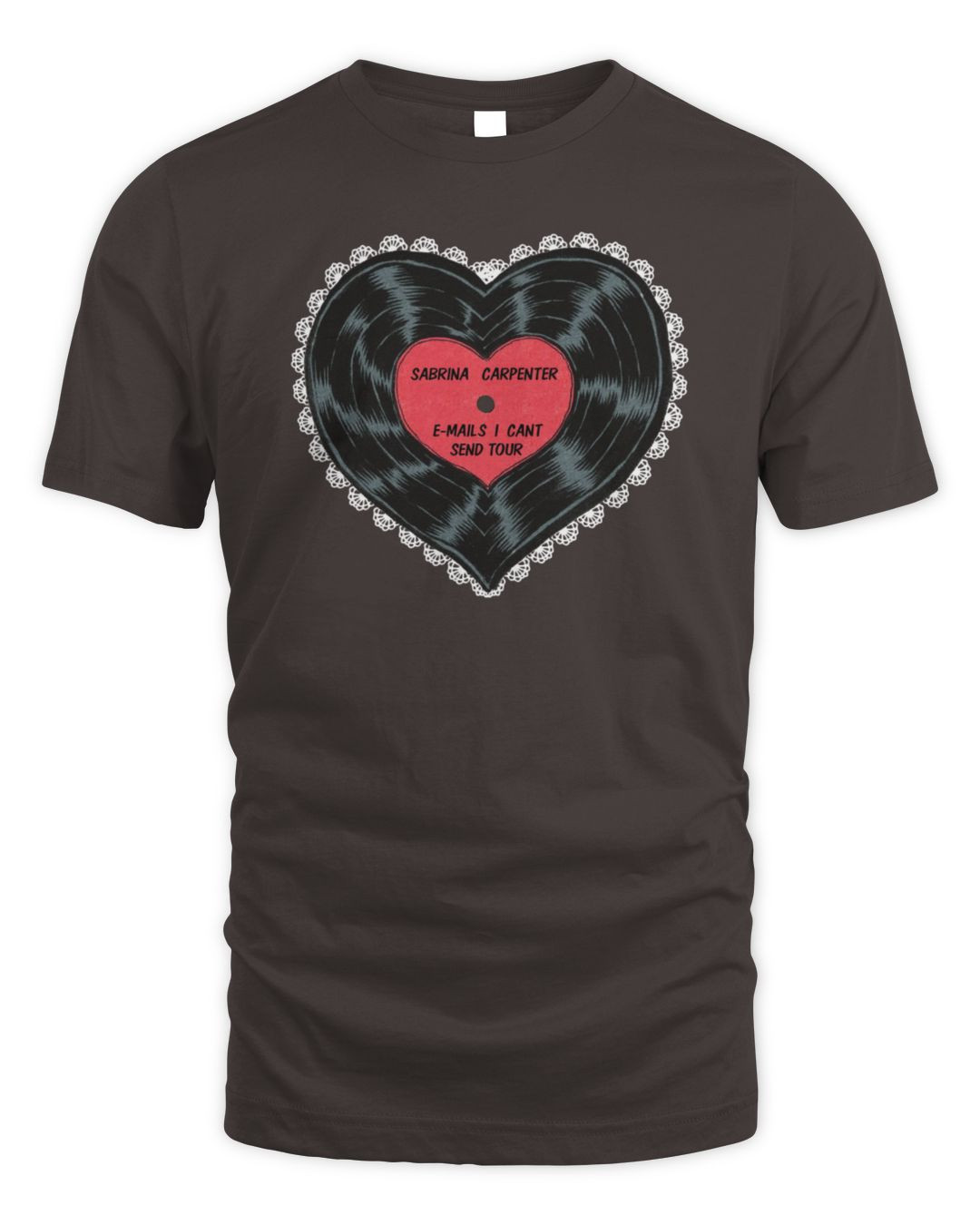 Official Sabrina Carpenter Store Vinylheart Merch T Shirt All Merch