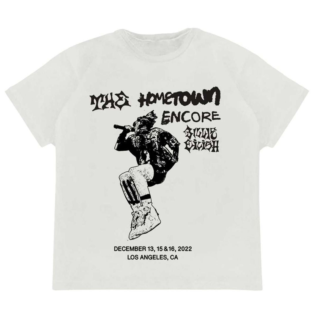 Billie Eilish Merch Homecoming White T-Shirt All Merch