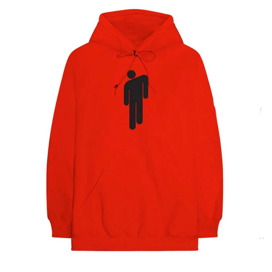 Billie Eilish Merch Red Billie Hoodie All Merch