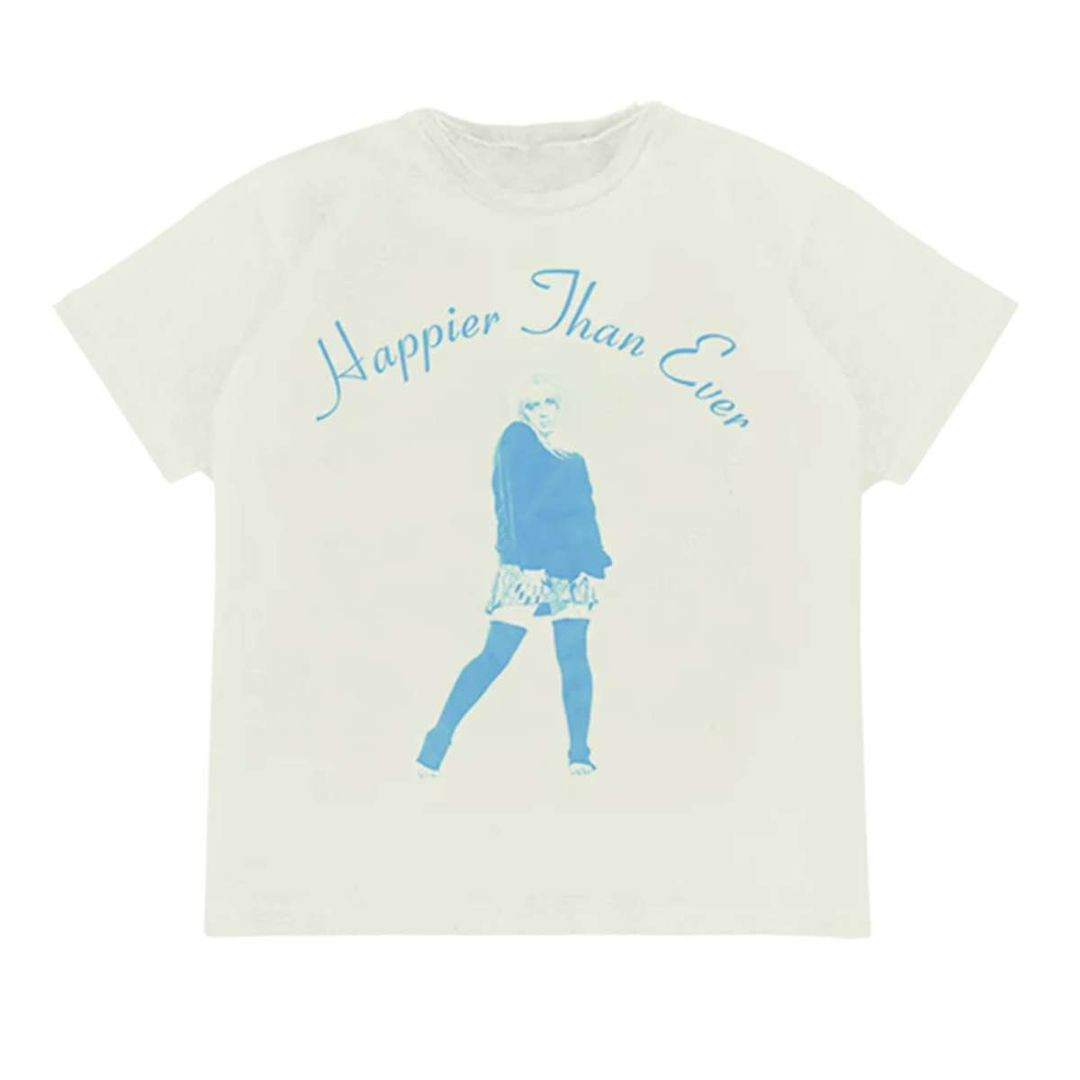 Billie Eilish Merch Happier Than Ever Cloud Tour T-Shirt All Merch