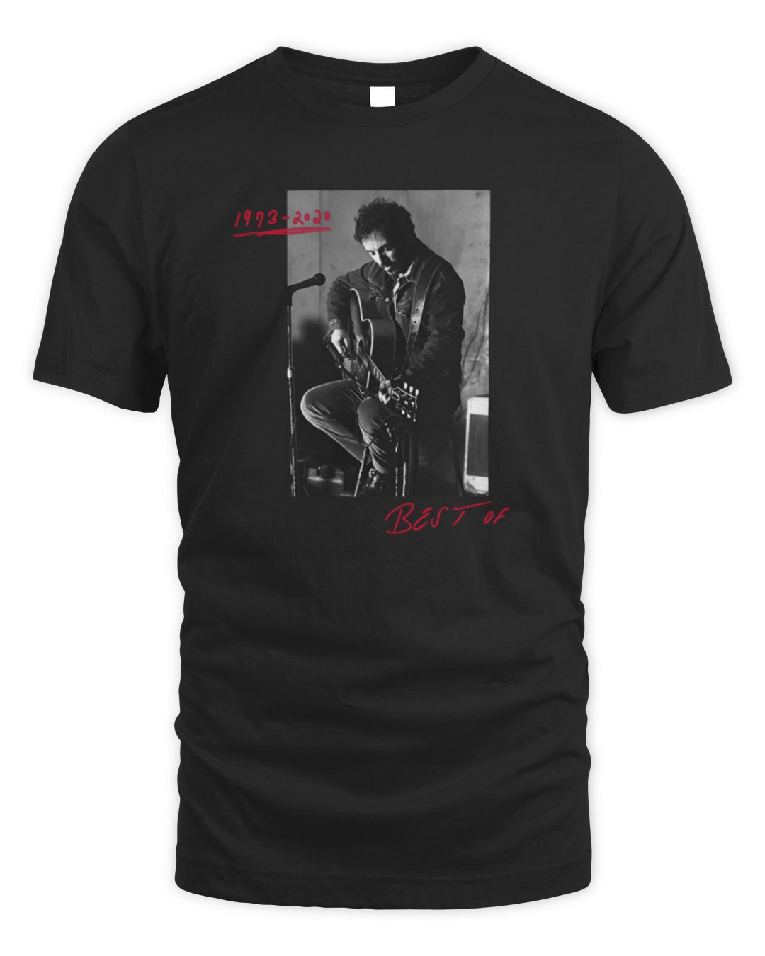 Bruce Springsteen Merch Bruce Springsteen Best Of Bruce Springsteen Black T Shirt All Merch
