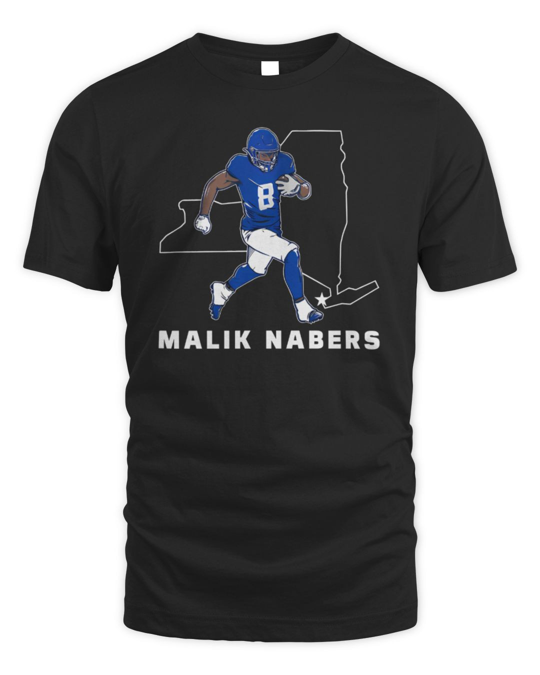 Malik Nabers State Star 2025 Hoodie Sweatshirt All Merch