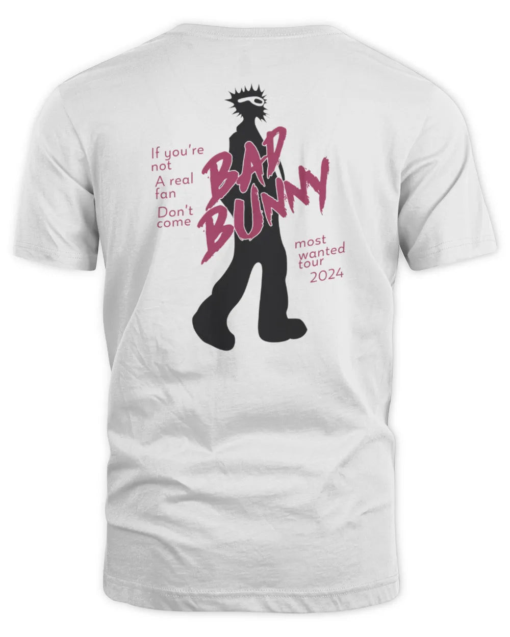 Bad Bunny Most Wanted Tour Merch Signature Real Fan Hoodie Sweatshirt All Merch