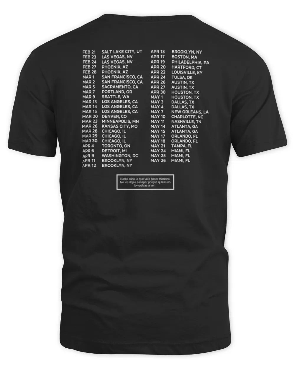 Bad Bunny Most Wanted Tour Merch Gracias Por Nada Tour Dates Hoodie Sweatshirt All Merch