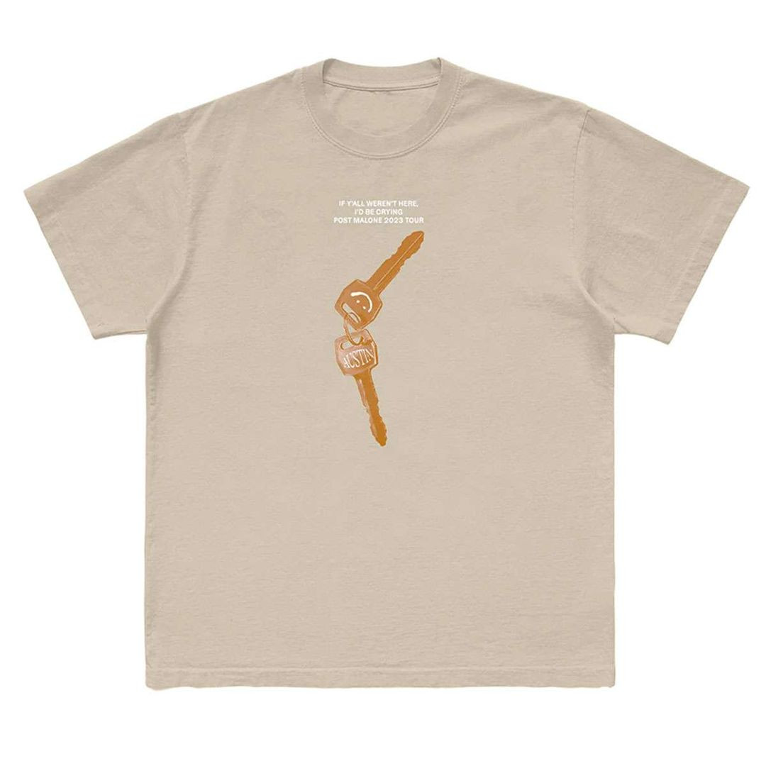 Post Malone Merch Sand Keys T-Shirt All Merch
