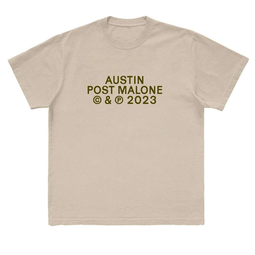 Post Malone Merch PM Photo T-Shirt 2 All Merch