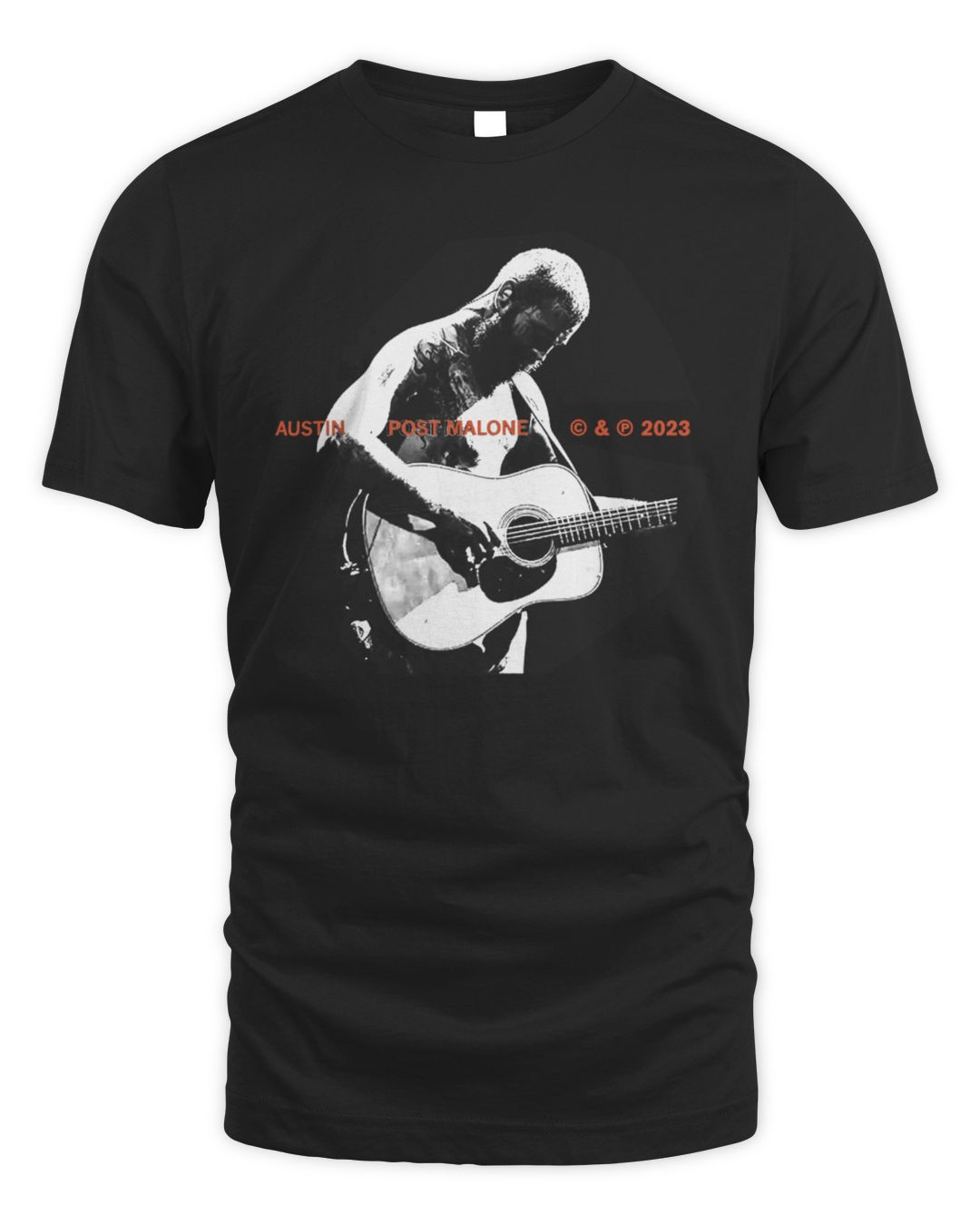 Post Malone Merch Austin Guitar Hoodie All Merch