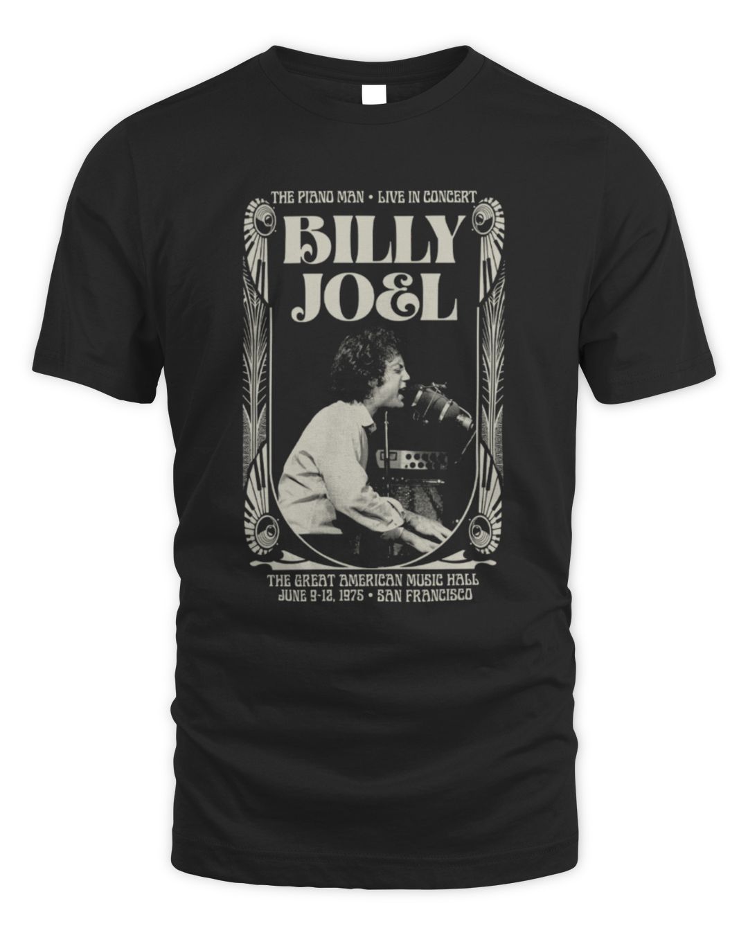 Billy Joel Great American Music Hall T Shirt All Merch