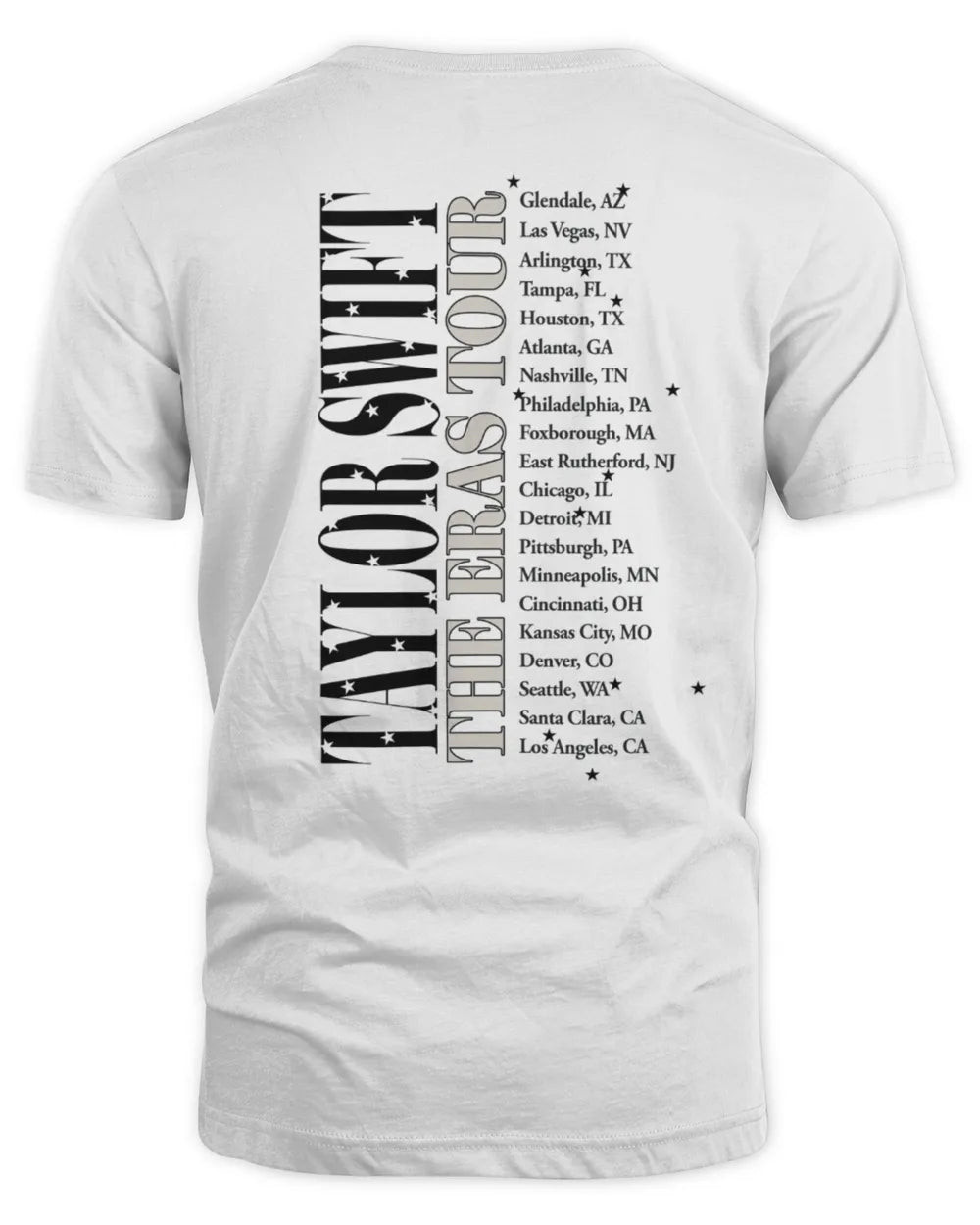 Taylor Swift The Eras Tour Folklore Album T-Shirt All Merch