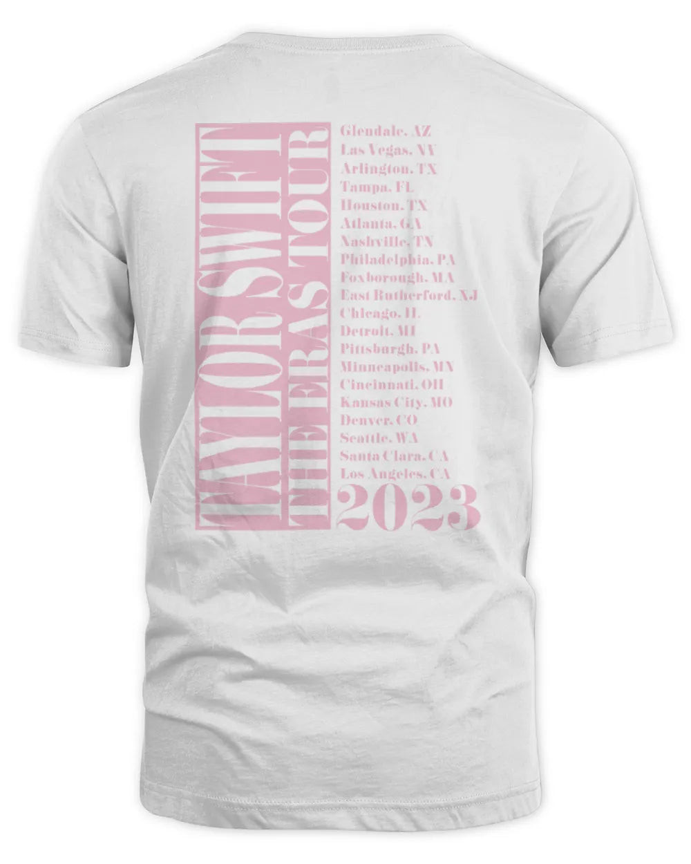 Taylor Swift The Eras Tour Lover Album T-Shirt All Merch