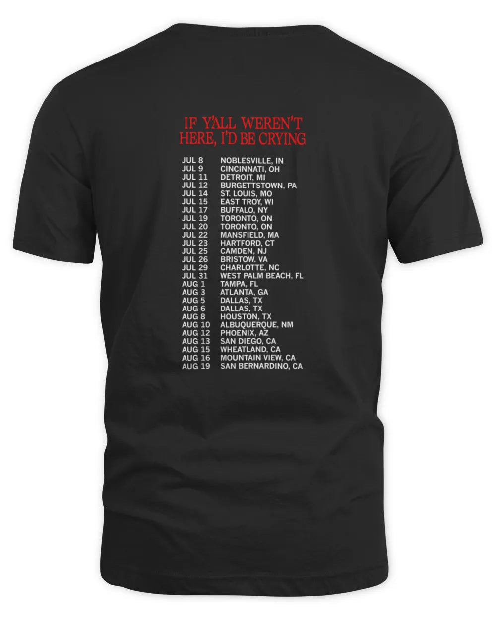 Post Malone Merch Truck T-Shirt All Merch