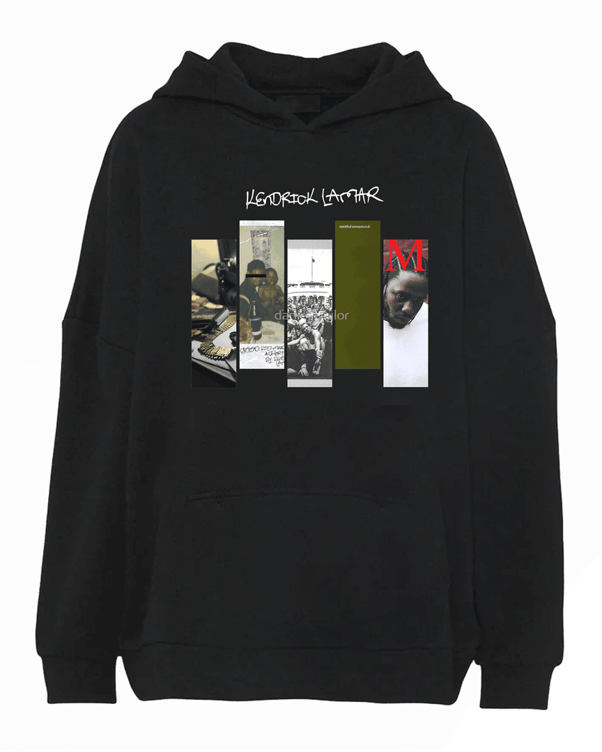 Kendrick Lamar American Rapper And Songwriter Discography Hoodie All Merch