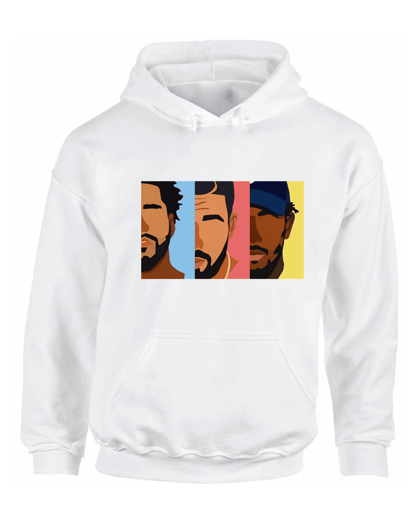 Drake, J Cole, Kendrick Lamar Hoodie All Merch
