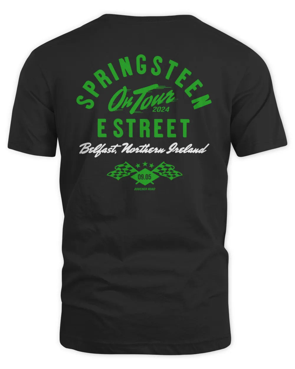 Bruce Springsteen Merch Springsteen And The E-Street Band Belfast 2025 Tour Shirt All Merch