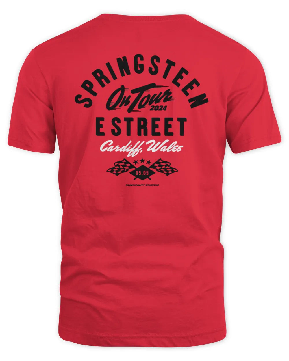 Bruce Springsteen Merch Springsteen And The E-Street Band Cardiff 2025 Limited Edition Tour Shirt All Merch