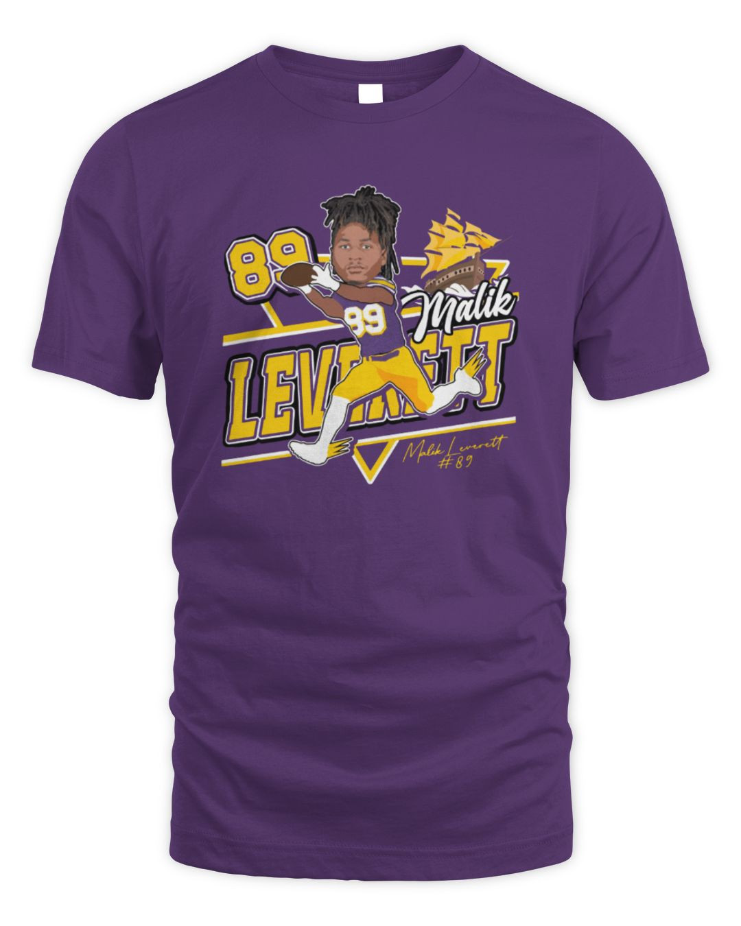 Malik Leverett 2025 Official Purple Hoodie All Merch
