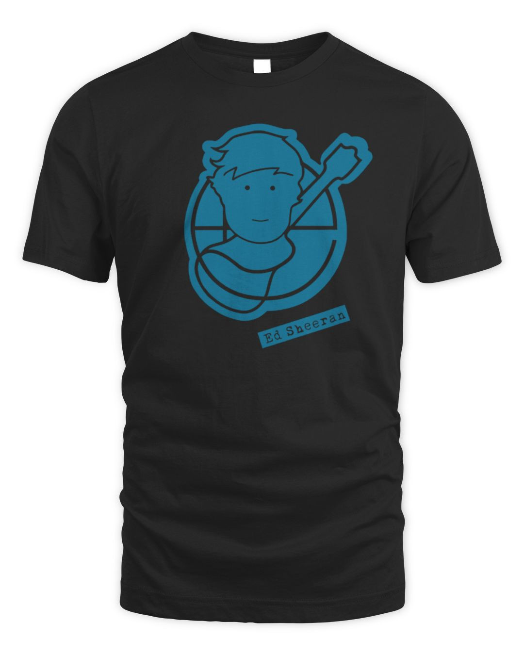Warner Music Merch Store Ed Sheeran Pictogram Logo T-Shirt All Merch