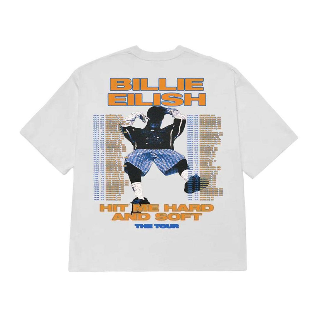 Billie Eilish Merch Hit Me Hard And Soft Tour Tee All Merch