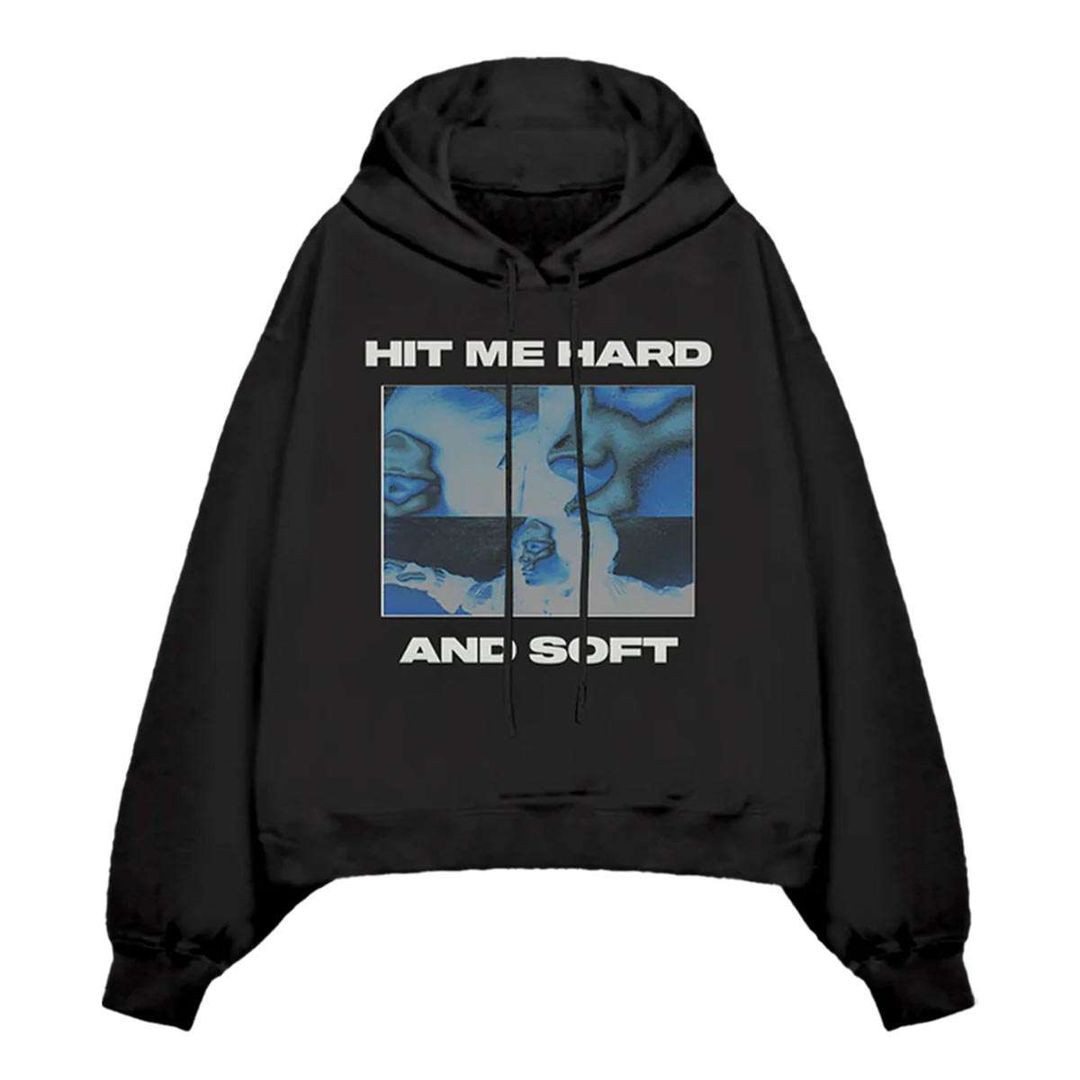 Billie Eilish Merch Thermal Photo Title Black Hoodie All Merch