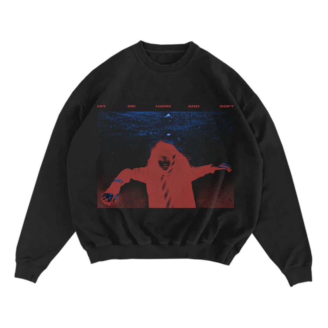 Billie Eilish Merch Sinking Black Sweatshirt All Merch