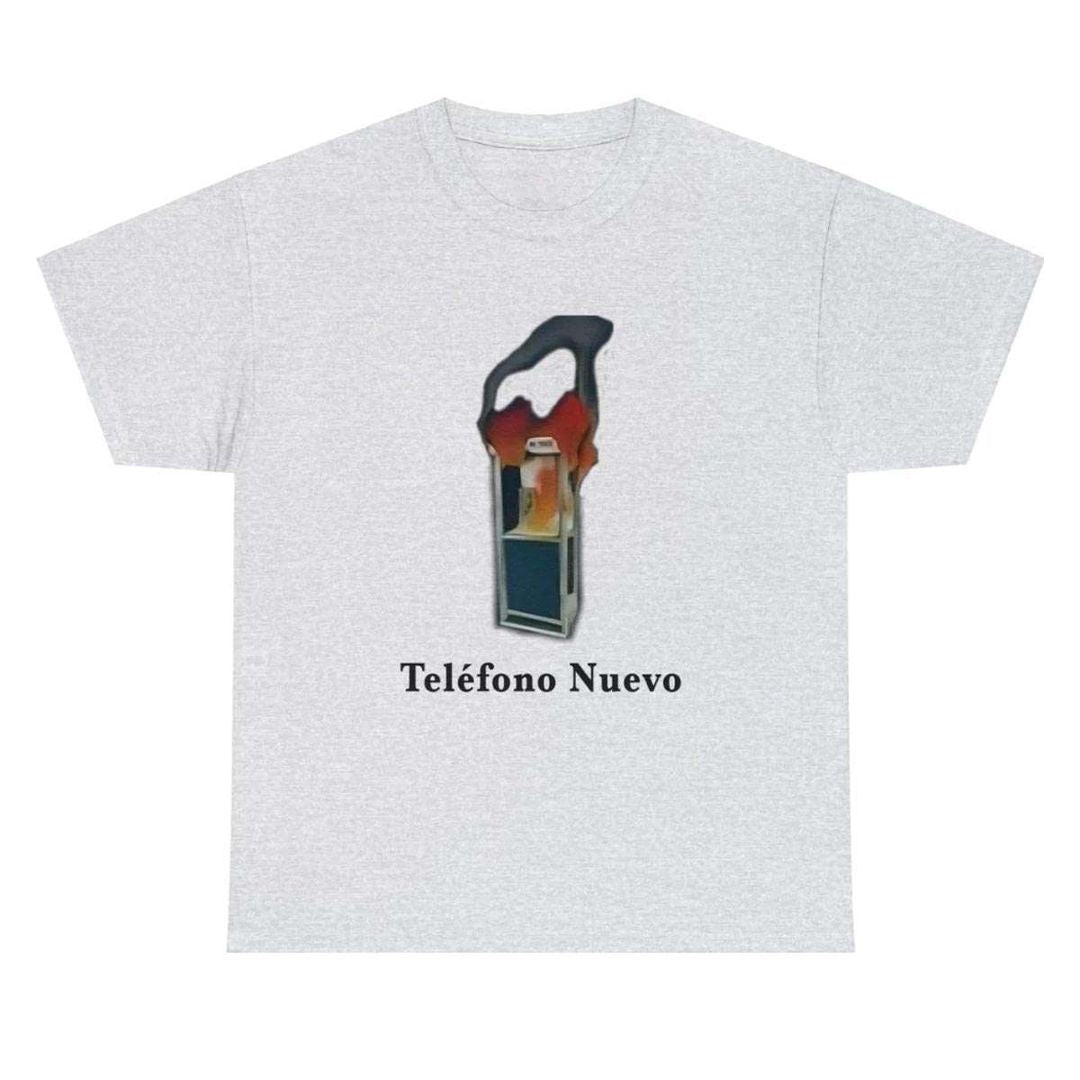 Bad Bunny Most Wanted Tour Burning Telephone Tee All Merch