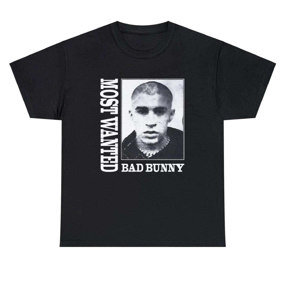 Bad Bunny Most Wanted Tour Most Wanted Tour Dates Tee All Merch