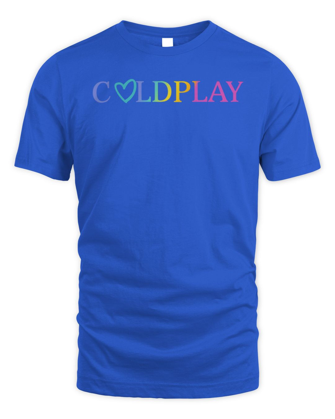 Cold Play Merch Music Of The Spheres World Tour 2025 Heart Logo Shirt All Merch