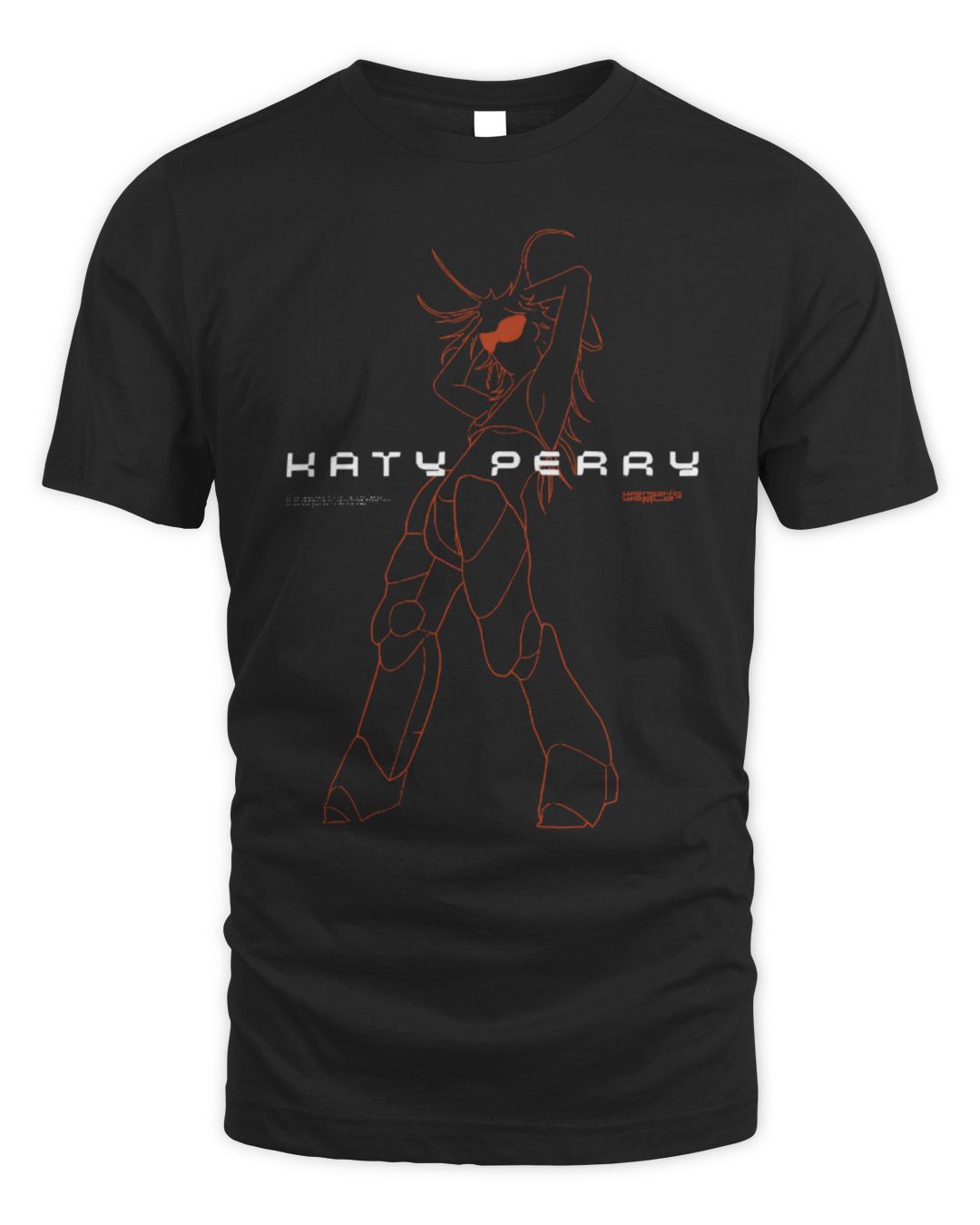 Katy Perry Merch Outline Shirt All Merch