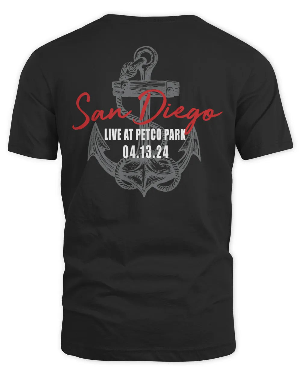 Billy Joel Merchandise Sting 4-13-24 San Diego, Ca Event Shirt All Merch