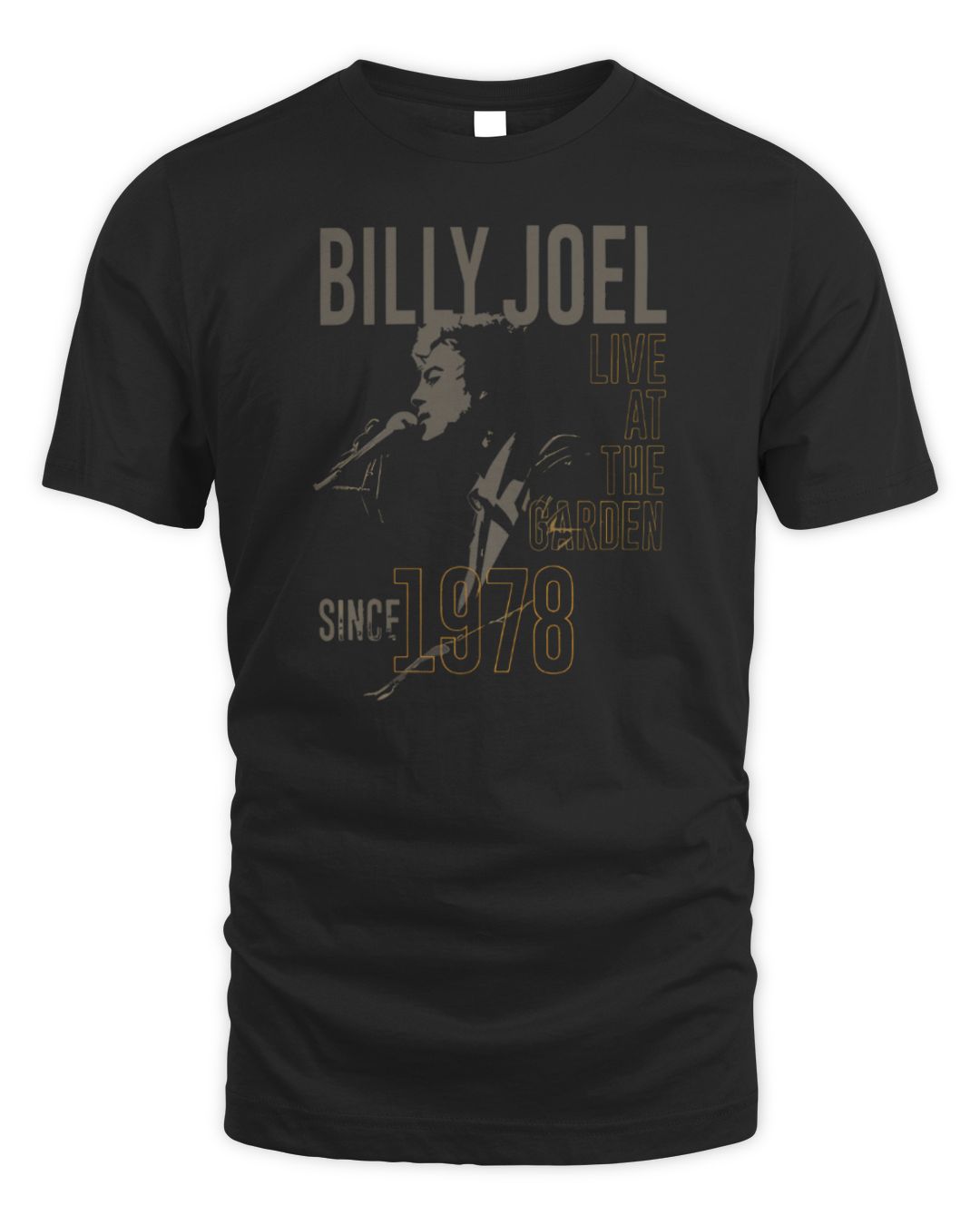 Billy Joel Merch 1978 Vintage Garden Shirt All Merch