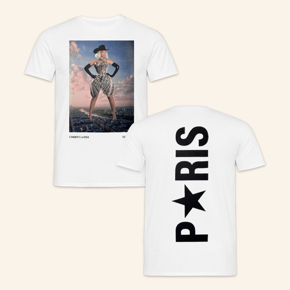 Beyonce Shirt Beyonce Cowboy Carter Tour Merch 2025 Cowboy Carter P Ris T-Shirt