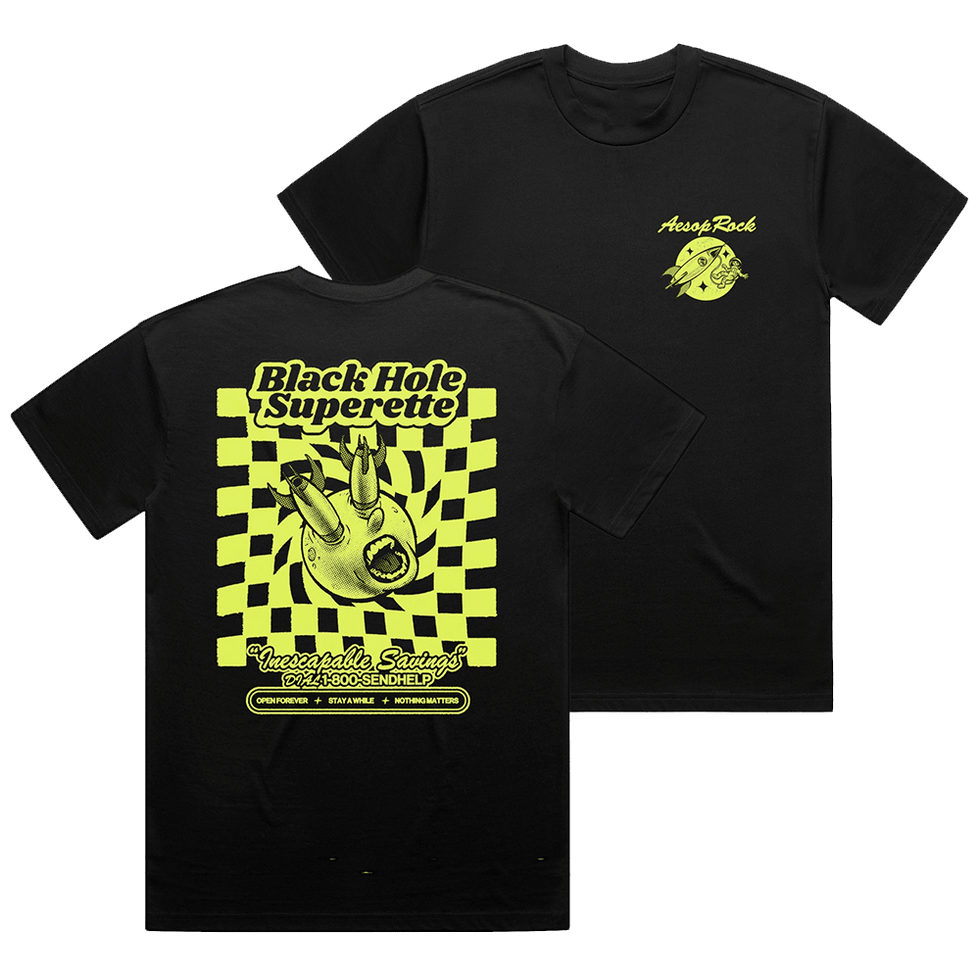 Aesop Rock Merch Aesop Rock Checkers T-Shirt