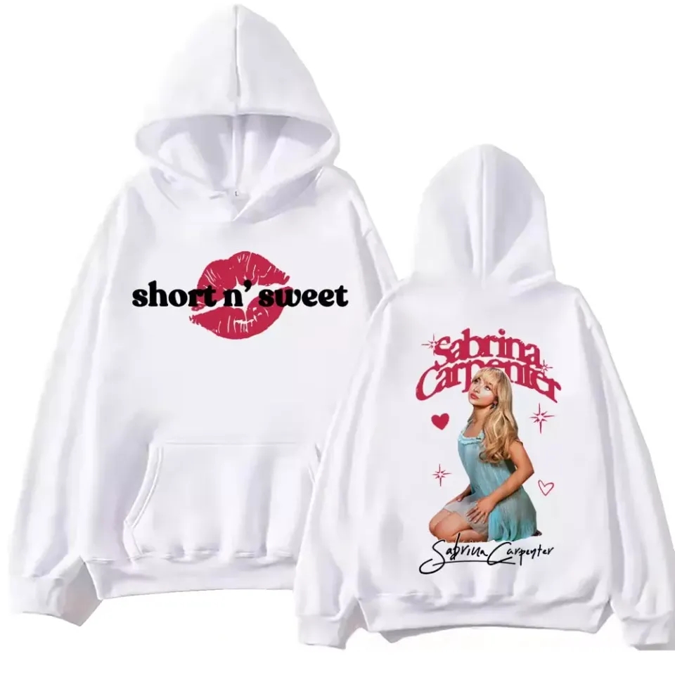 Sabrina Carpenter Short N’ Sweet Hoodie Classic Hoodie Youth – Black