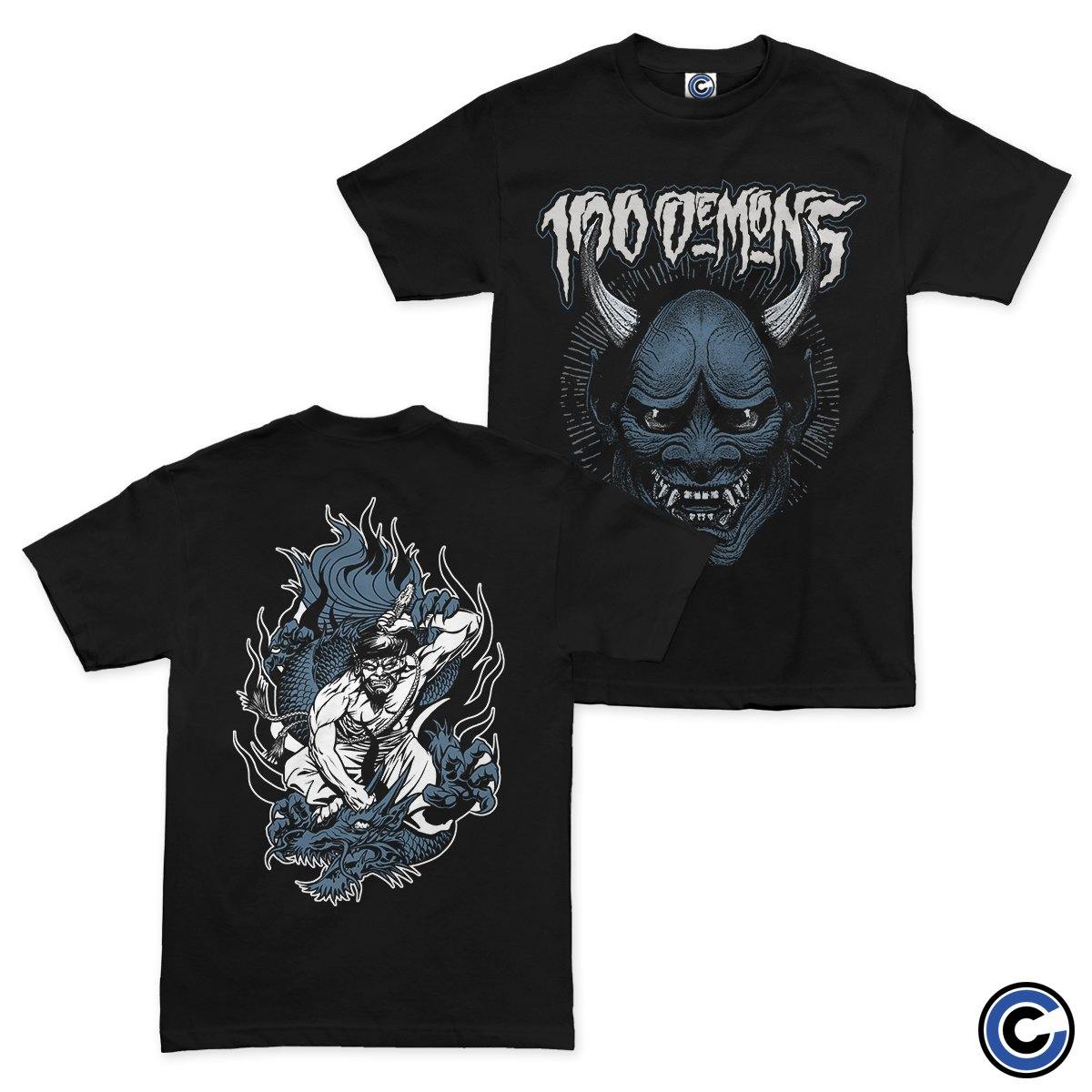 100 Demons Merch Hannya Mask Shirt 100 Demons Shirt