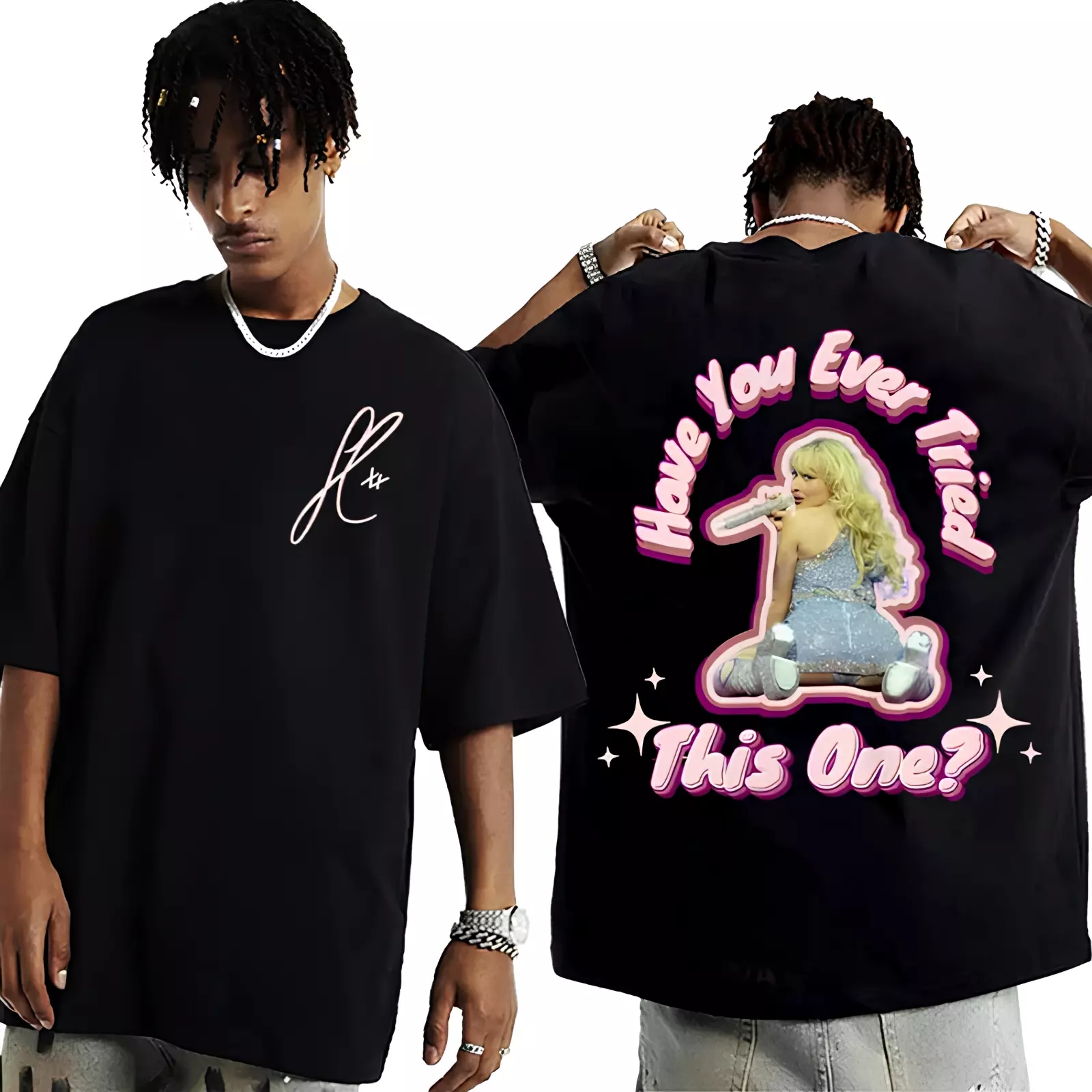 Sabrina Carpenter Have You Ever Tried This One Graphic Unisex T-Shirt