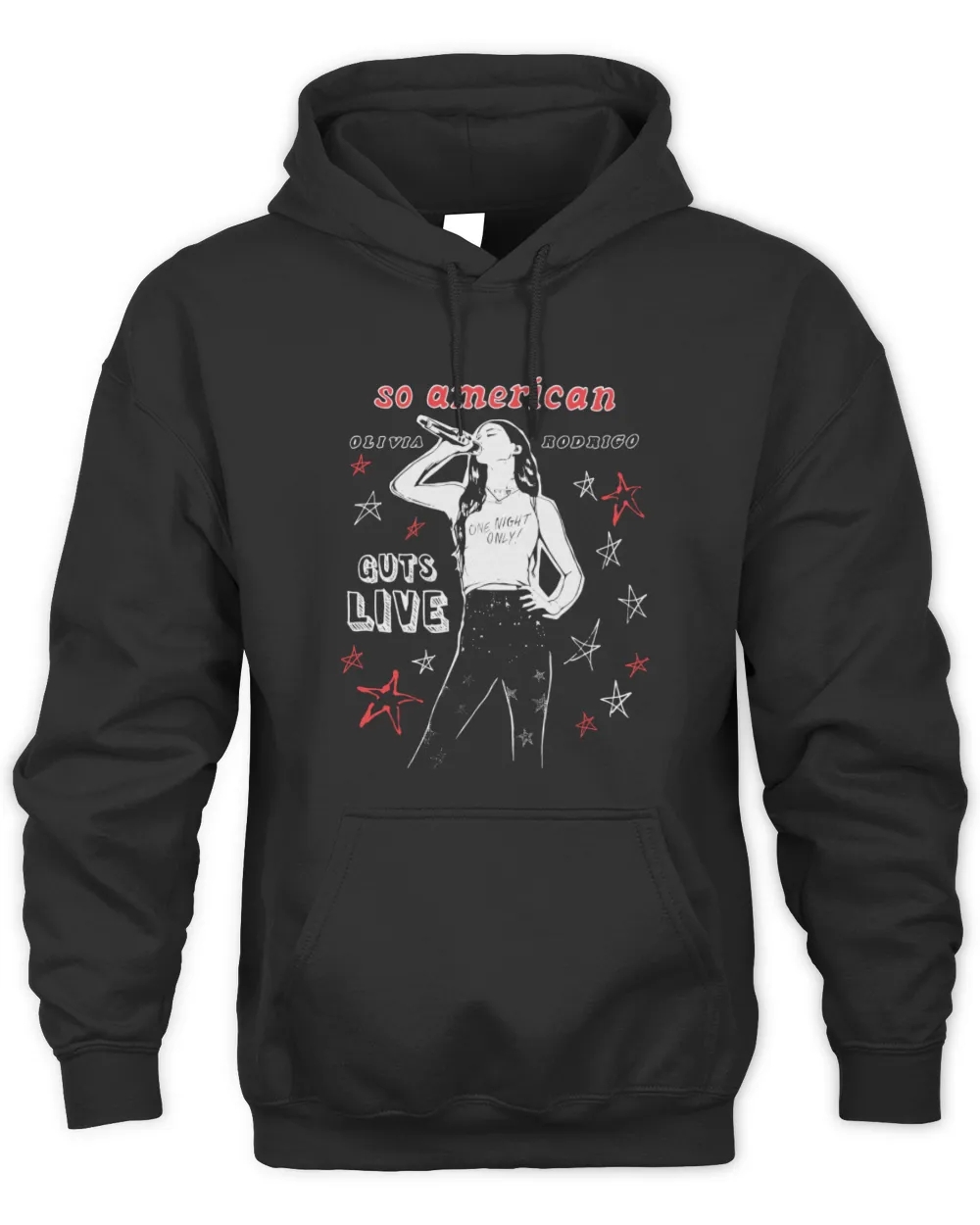 Olivia Rodrigo So American Guts Live Tour Hoodie