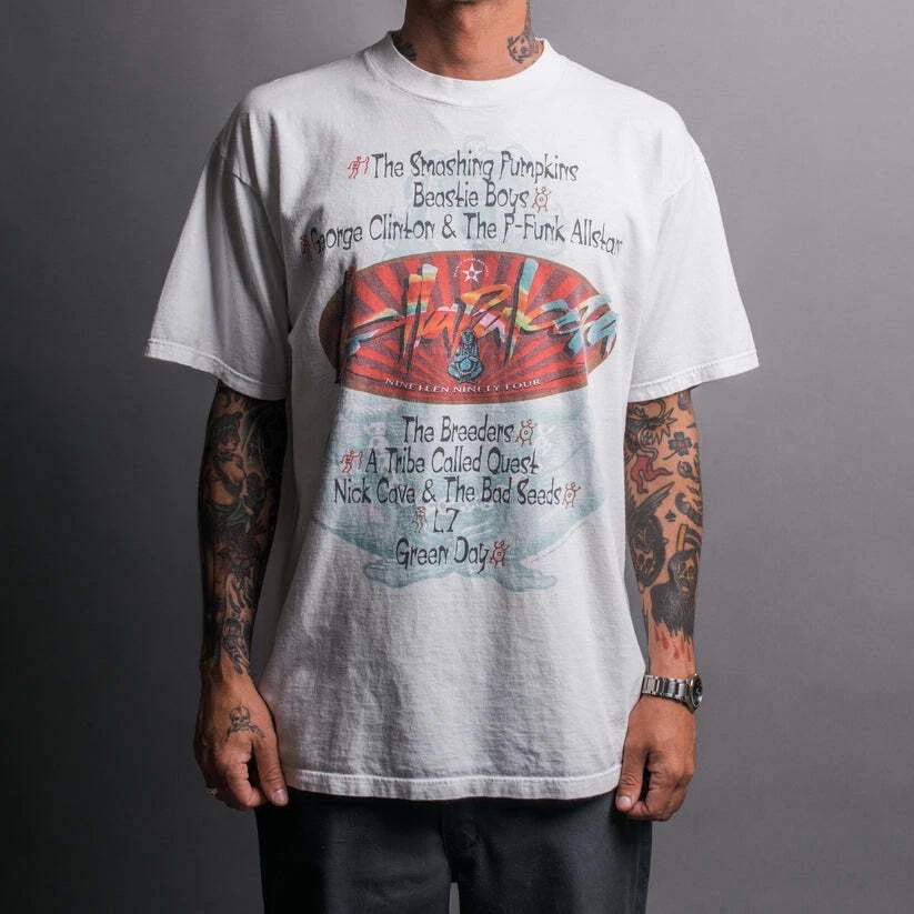 Vintage Lollapalooza 1994 Shirt Size Xl Giant Single Stitch Smashing Pumpkins