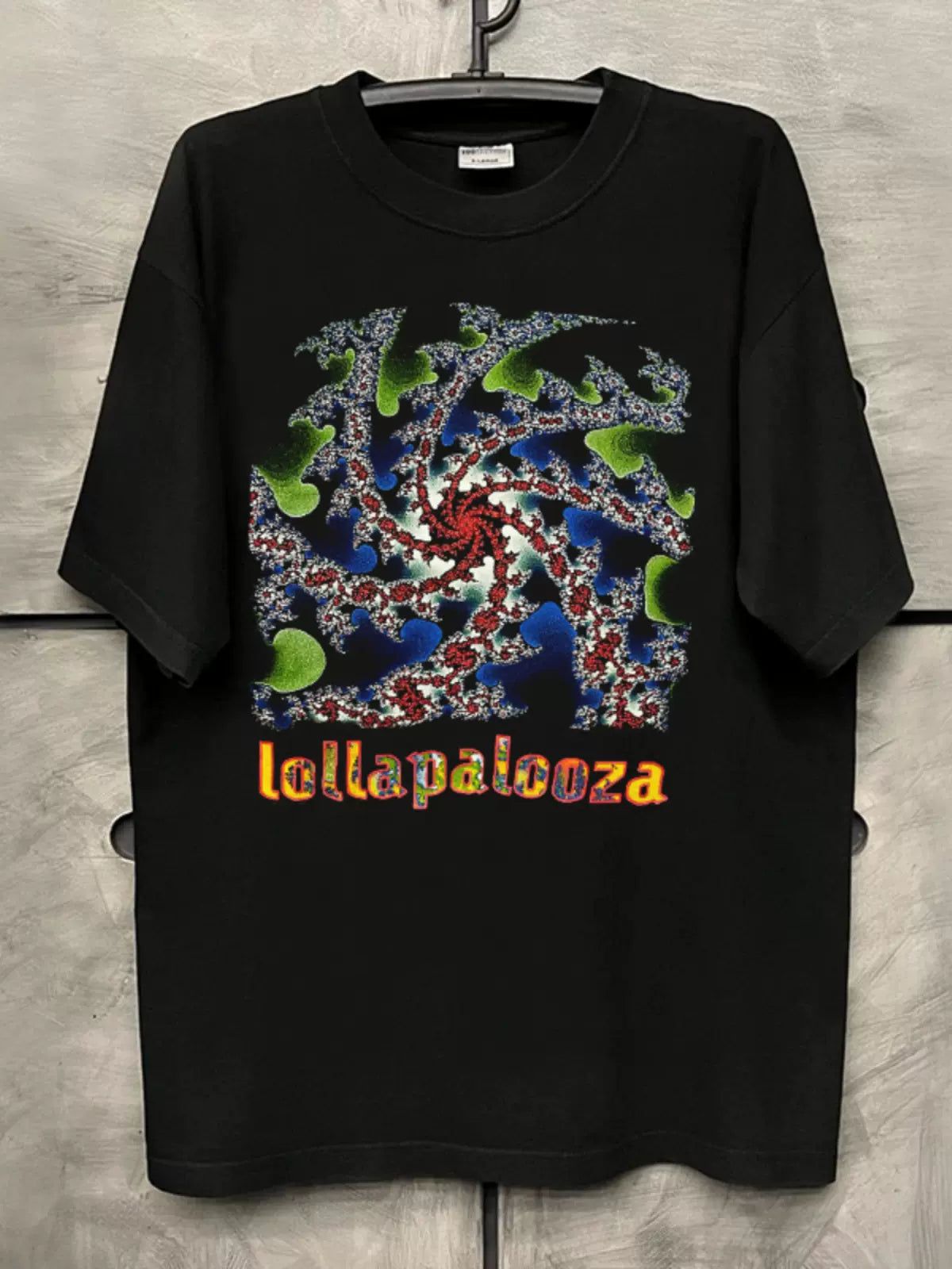 Vintage ’93 Lollapalooza Fractal T-Shirt