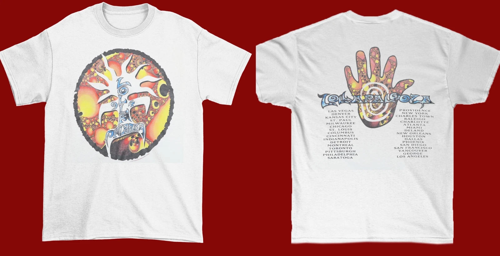 1994 Lollapalooza Tour Shirt T-Shirt