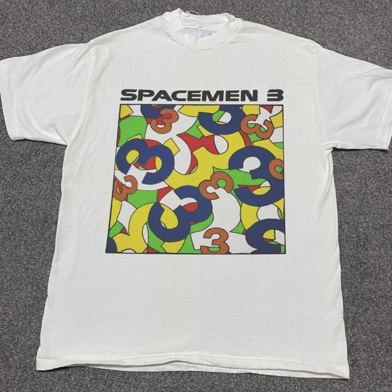 Spacemen 3 Recurring White S-234Xl Gift Family Shirt