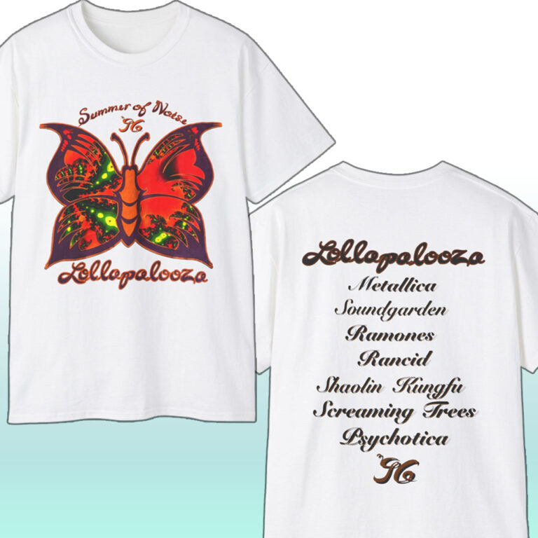 Rare Vintage 1996 Lollapalooza Summer Of Noise Shirt