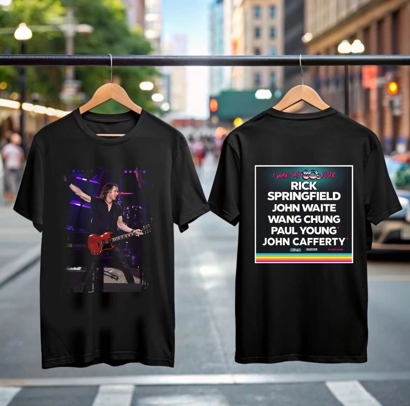 Rick Springfield Tour 2025 T-Shirt JessieS Girl Retro Rock Gift For Men Fans