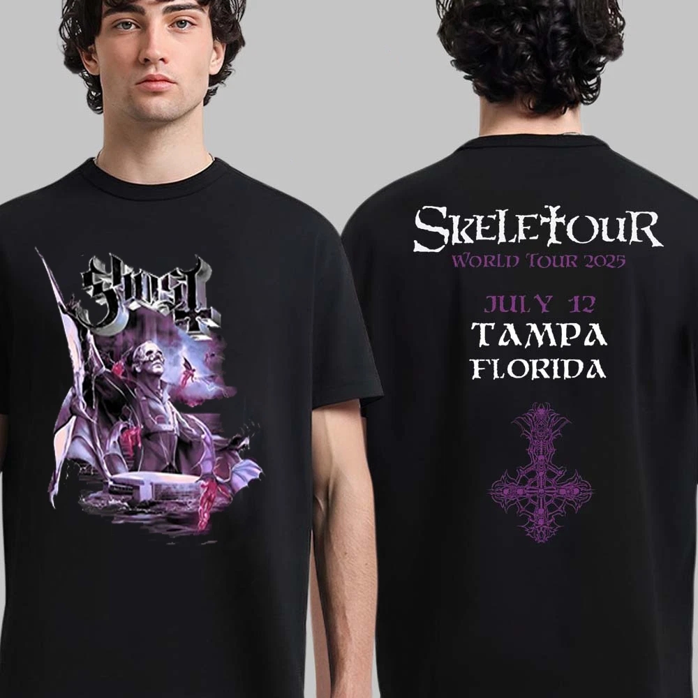 Ghost Skeletour World Tour 2025 Exclusive Merch Shirt