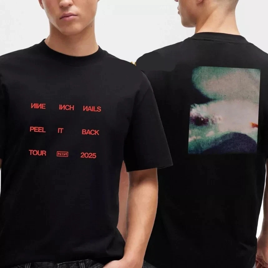 Nine Inch Nails Peel It Back Tour 2025 Two Sided Shirt
