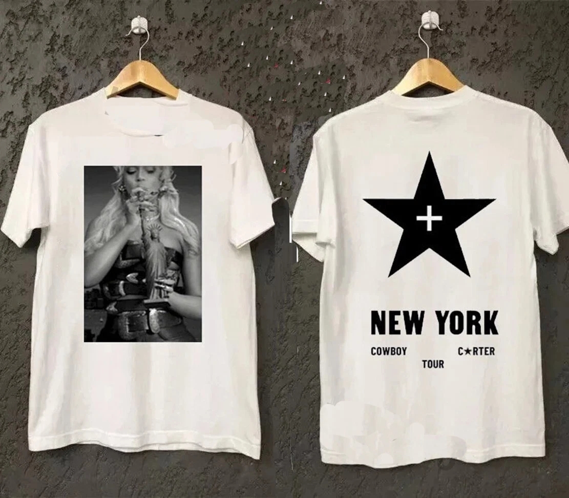 Ny Exclusive Beyonce Cowboy Carter Tour 2025 Reprin Shirt