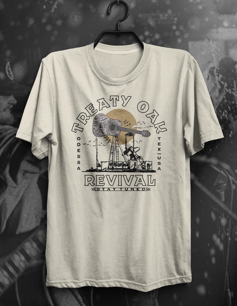Treaty Oak Revival Beige Cotton Shirt