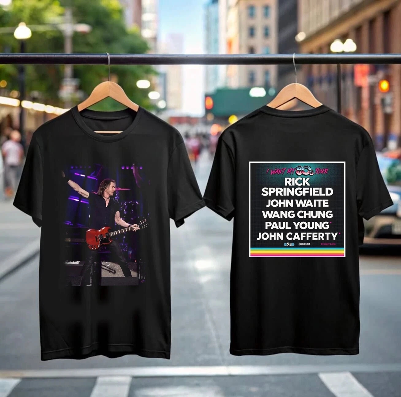 Rick Springfield Tour 2025 T-Shirt JessieS Girl Retro Rock Gift For