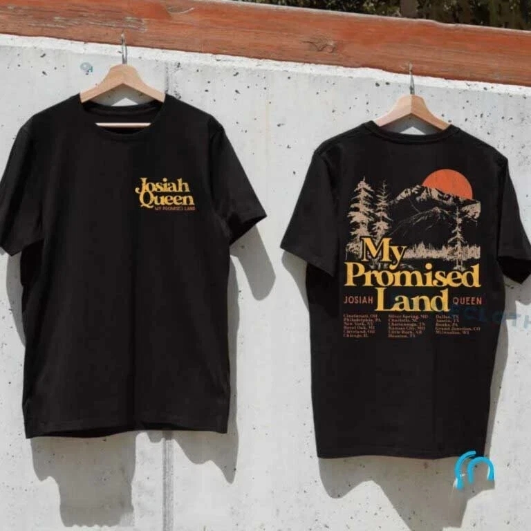 Josiah Queen My Promised Land Tour 2025 Unisex T-Shirt