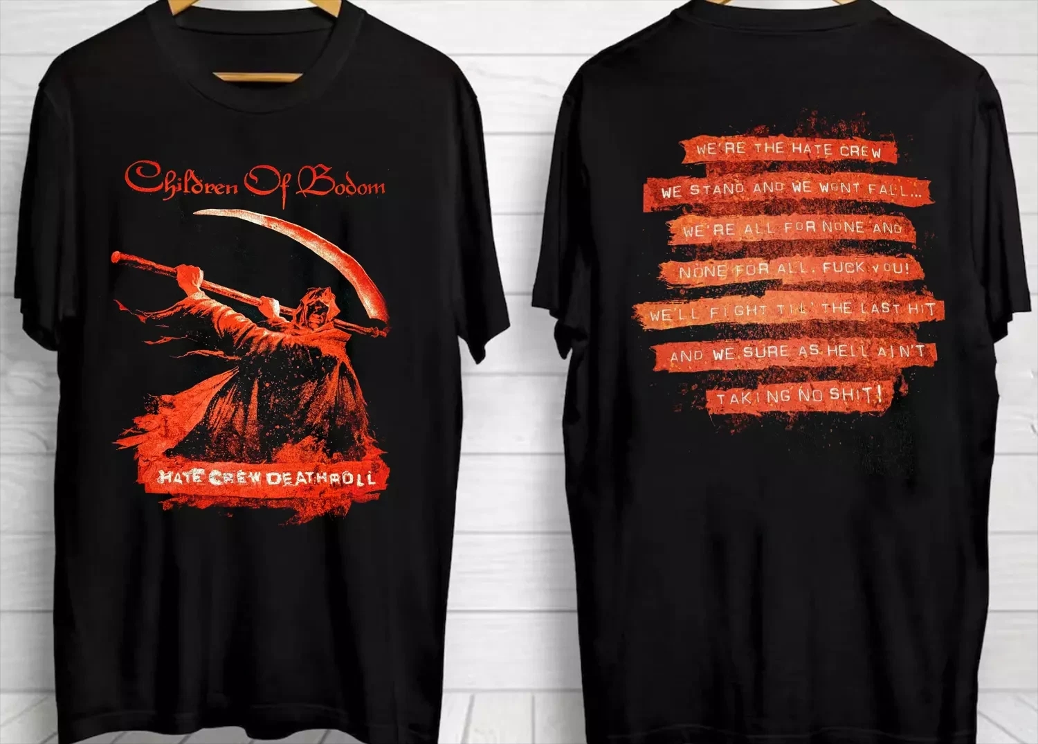 Children Of Bodom – Hate Crew Gift For Fan Black All Size Shirt