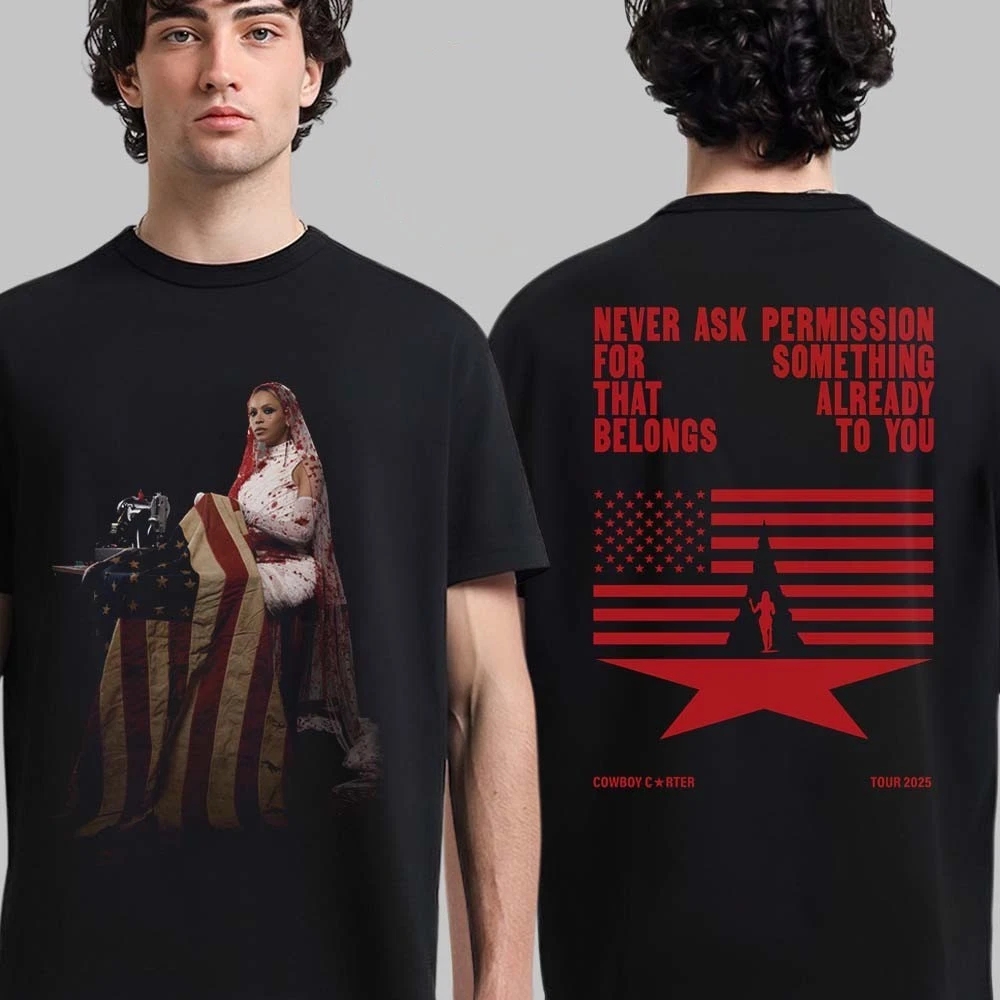 Beyonce Reclamation Merch Cowboy Carter Tour 2025 Reprint T-Shirt